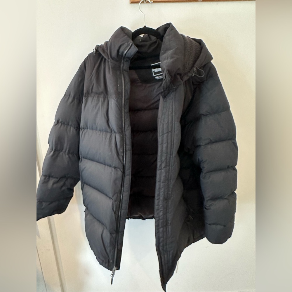 Black XXL North Face Down Jacket